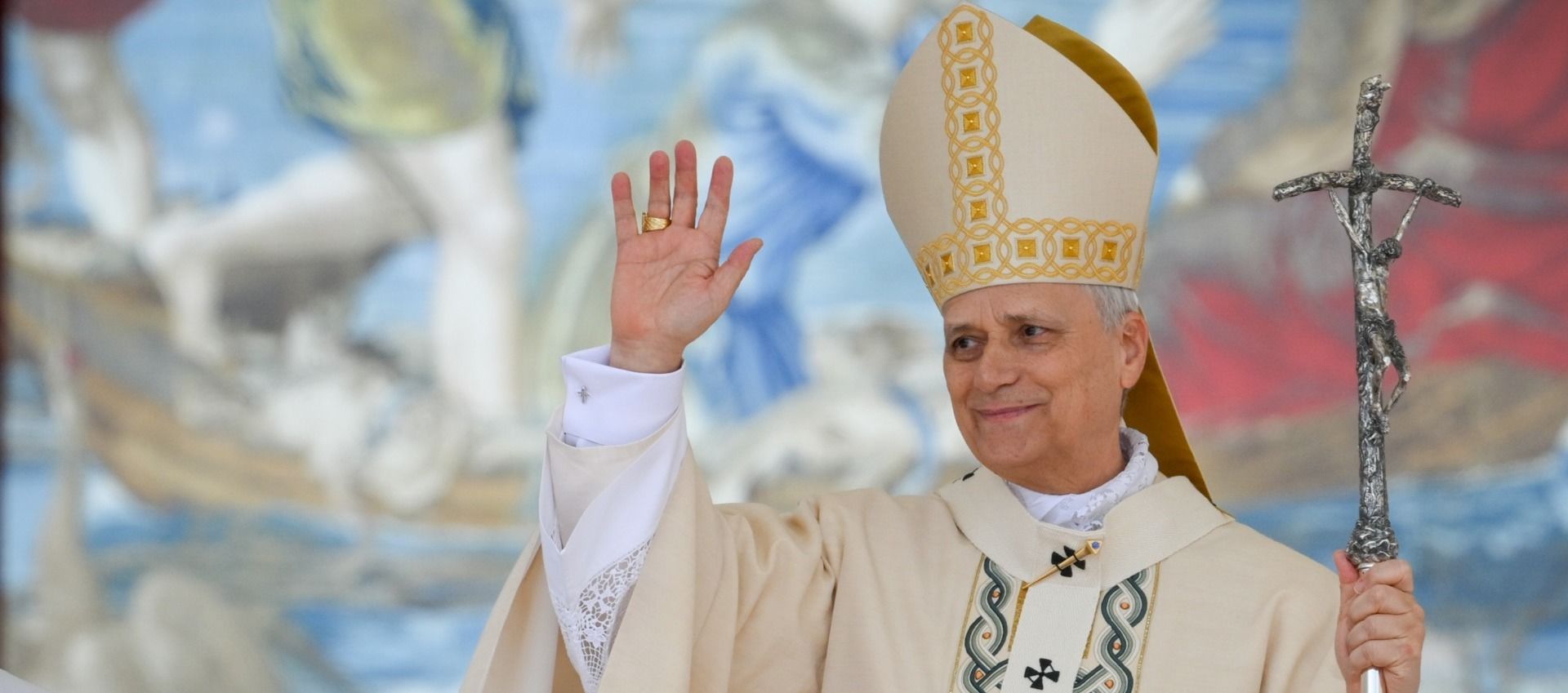 Den Dankgottesdienst im Fuldaer Dom zur Wahl von Papst Leo XIV. zelebrierte Bischof Dr. Michael Gerber gemeinsam mit Weihbischof und Domdechant Prof. Dr. Karlheinz Diez, Generalvikar Dr. Martin Stanke sowie weiteren Priestern aus dem Bistum Foto: Bistum Fulda / Dr. A. Müller